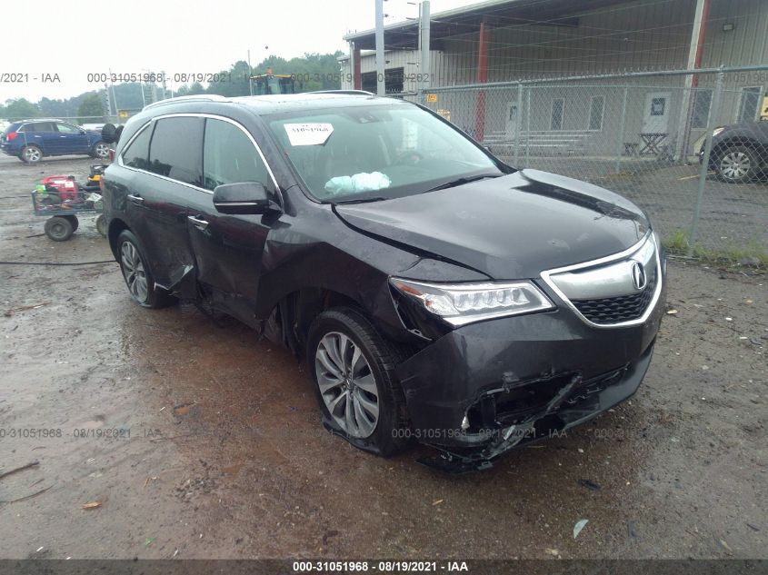 2015 ACURA MDX TECHNOLOGY PACKAGE 5FRYD4H47FB005176