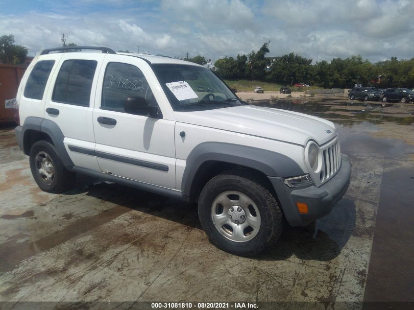 2007 Jeep Liberty Sport VIN: 1J8GL48K07W624240 Lot: 31081810