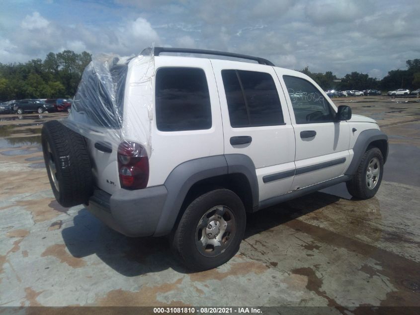 2007 Jeep Liberty Sport VIN: 1J8GL48K07W624240 Lot: 31081810