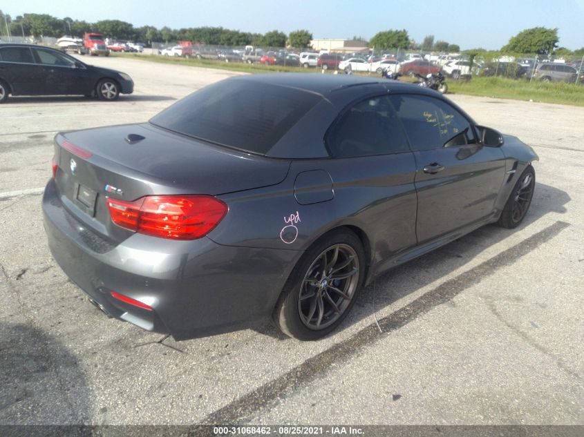 2015 BMW M4 VIN: WBS3U9C51FP967187 Lot: 31068462