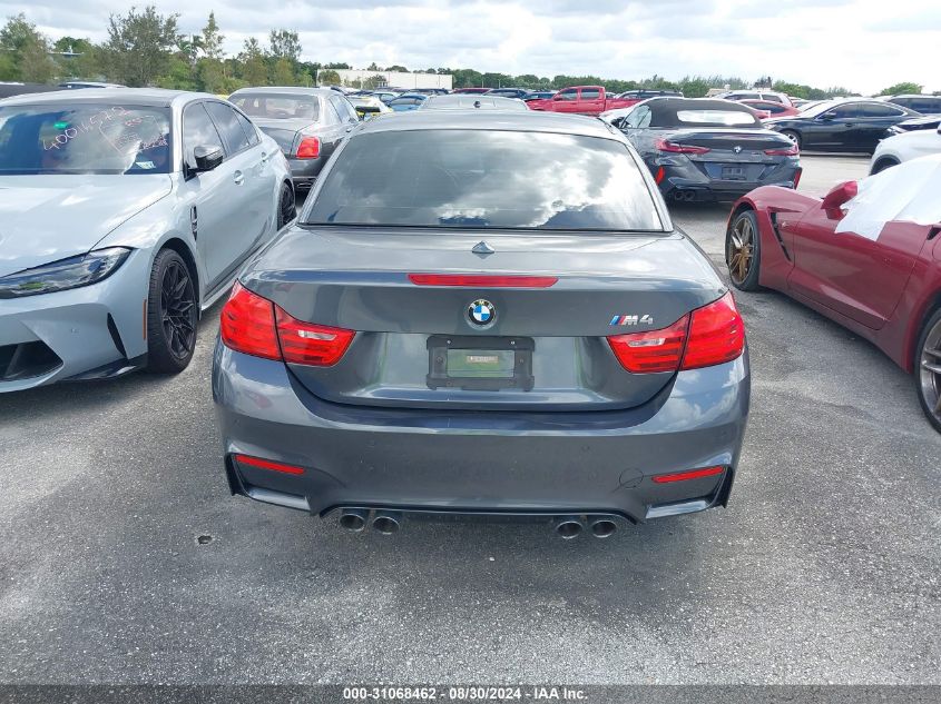 2015 BMW M4 VIN: WBS3U9C51FP967187 Lot: 31068462