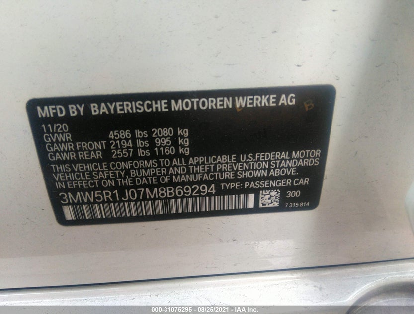 3MW5R1J07M8B69294