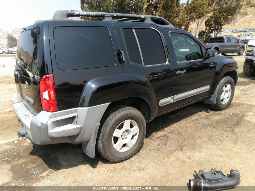 2005 Nissan Xterra S VIN: 5N1AN08W35C614783 Lot: 31092059