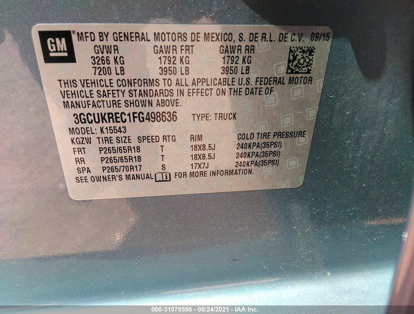 3GCUKREC1FG498636