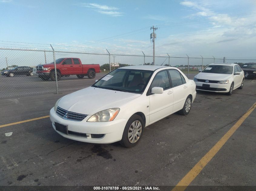 2006 Mitsubishi Lancer Es/Se VIN: JA3AJ26E76U058347 Lot: 31078759