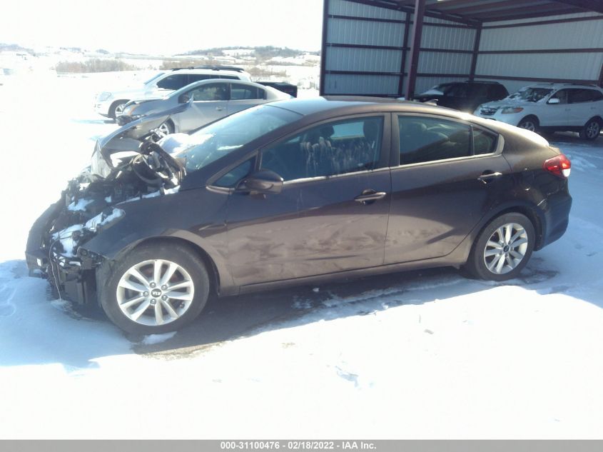 2017 Kia Forte Lx VIN: 3KPFL4A70HE022510 Lot: 31100476