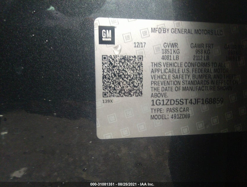 1G1ZD5ST4JF168859