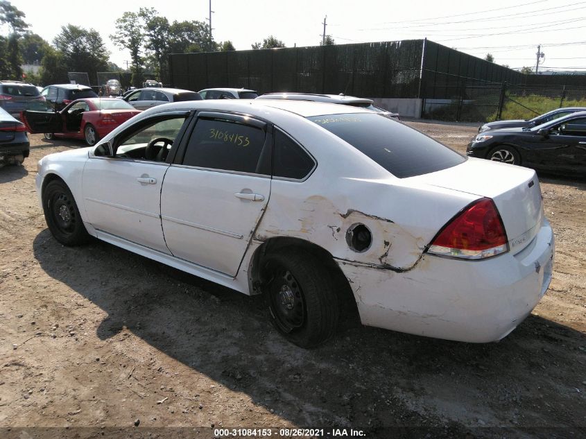 2G1WD5E38D1119903 2013 Chevrolet Impala Police