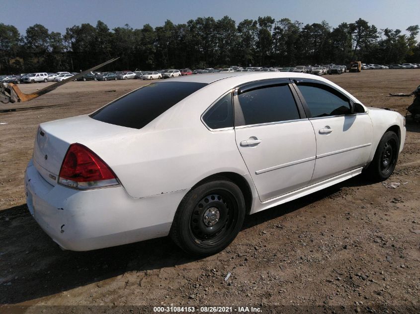 2G1WD5E38D1119903 2013 Chevrolet Impala Police