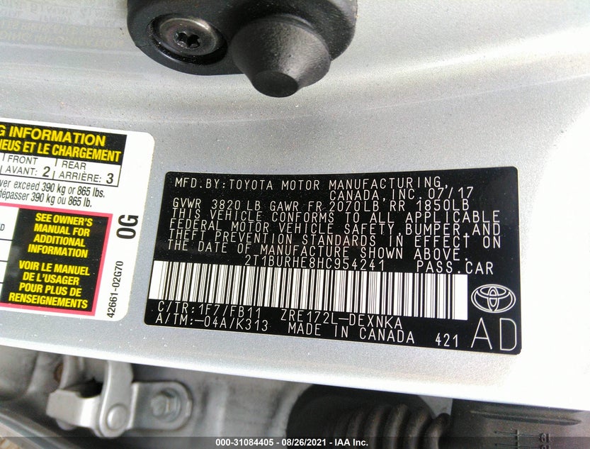 2T1BURHE8HC954241