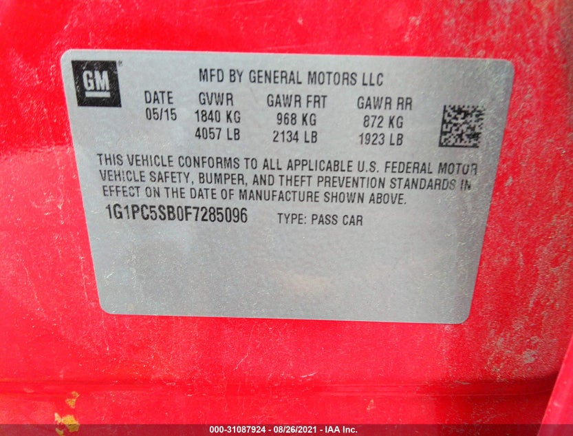1G1PC5SB0F7285096