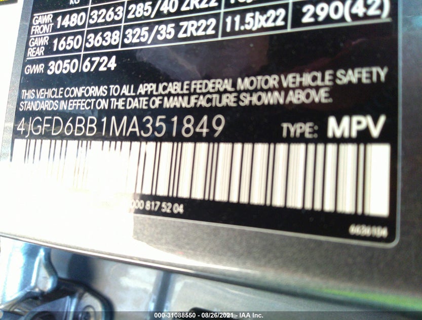 4JGFD6BB1MA351849