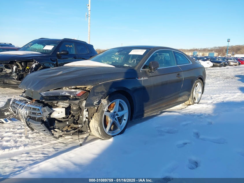 Vin: wautnaf58ka078463, lot: 31553888, audi a5 45 premium 20192