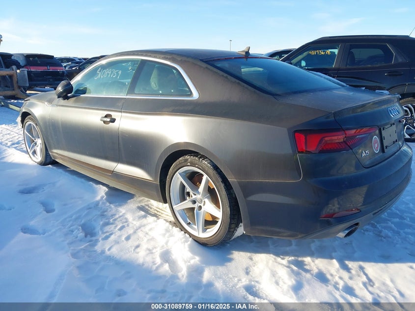 Vin: wautnaf58ka078463, lot: 31553888, audi a5 45 premium 20193