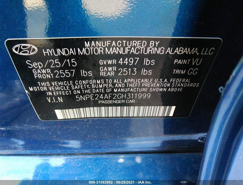 5NPE24AF2GH311999
