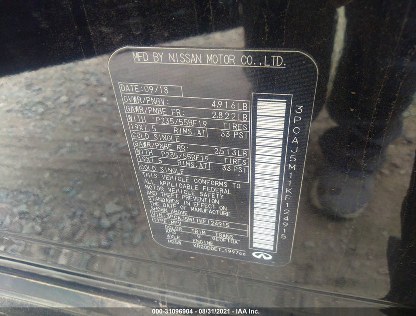 3PCAJ5M11KF124915