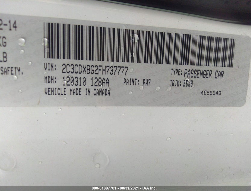 2C3CDXBG2FH737777