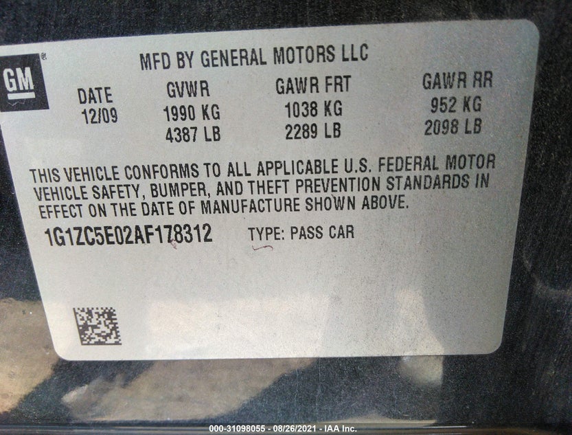 1G1ZC5E02AF178312