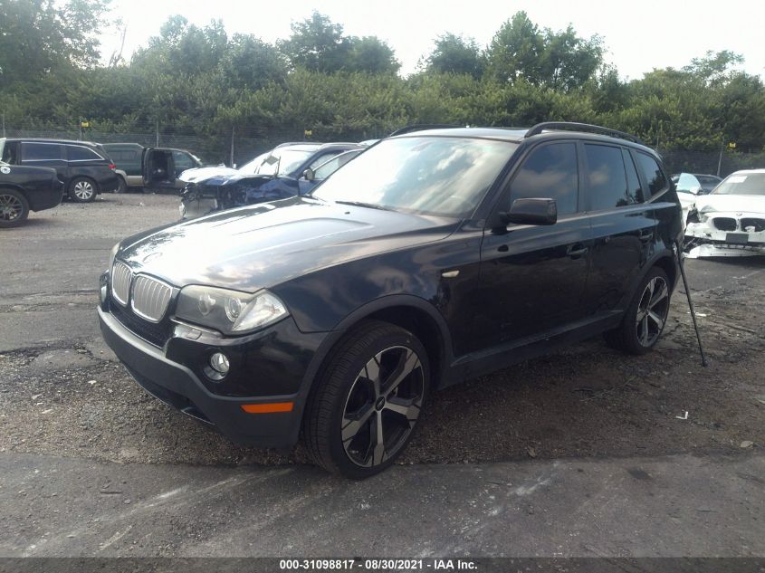 2008 BMW X3 3.0Si VIN: WBXPC93428WJ16904 Lot: 40687737