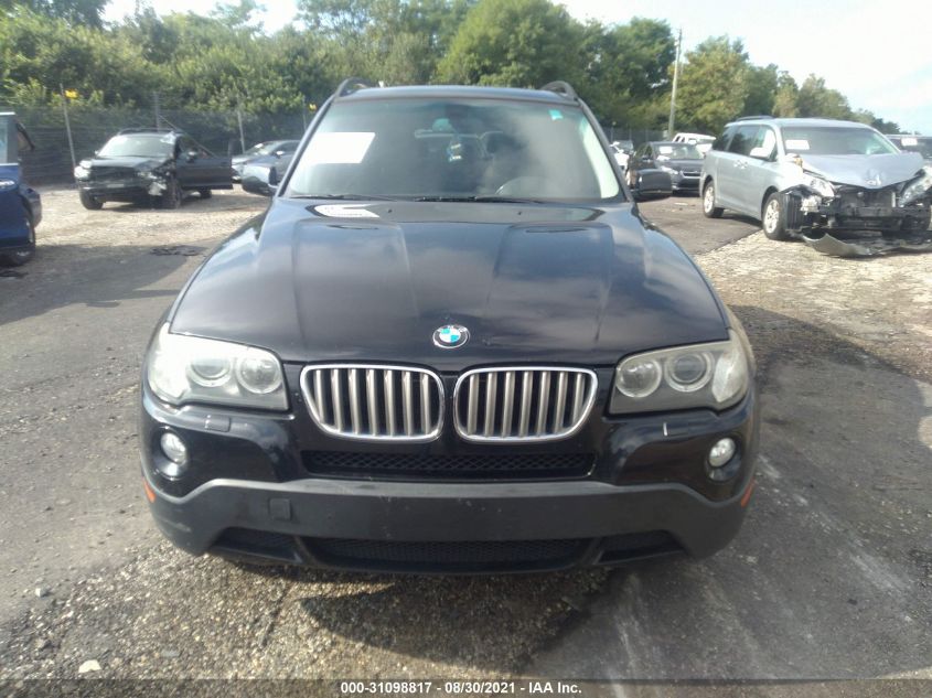 2008 BMW X3 3.0Si VIN: WBXPC93428WJ16904 Lot: 40687737