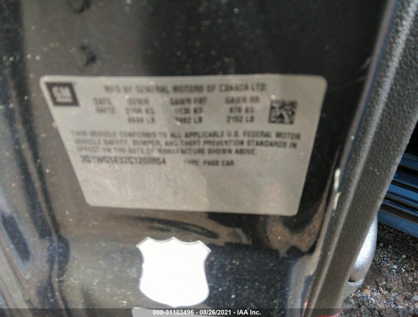 2G1WG5E32C1288854