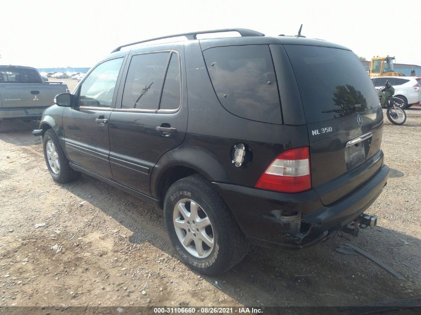 2005 Mercedes-Benz Ml 350 4Matic VIN: 4JGAB57E65A554962 Lot: 31106660