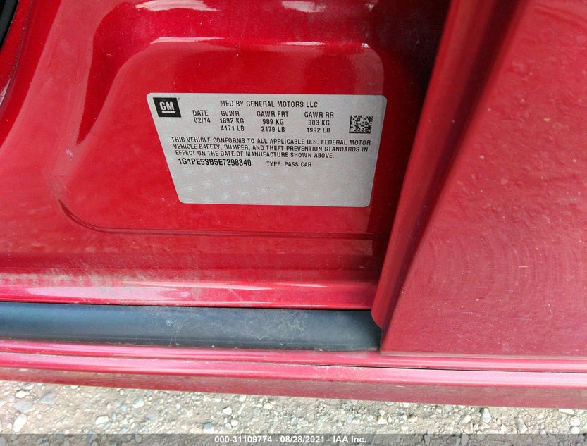 1G1PE5SB5E7298340