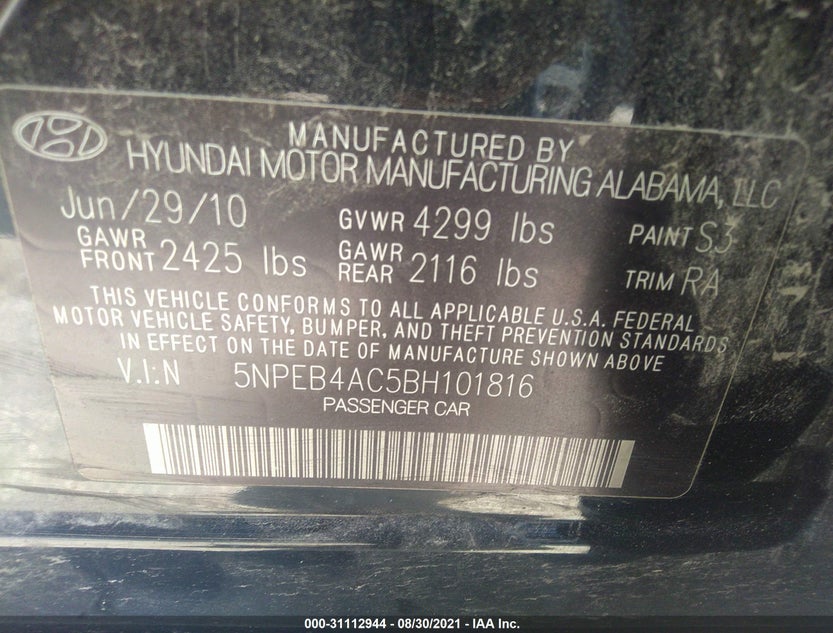 5NPEB4AC5BH101816