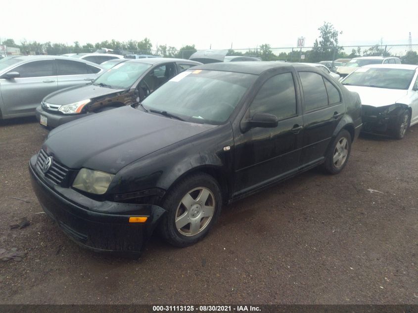 2001 Volkswagen Jetta Gls VIN: 3VWSB69M31M221938 Lot: 31113125