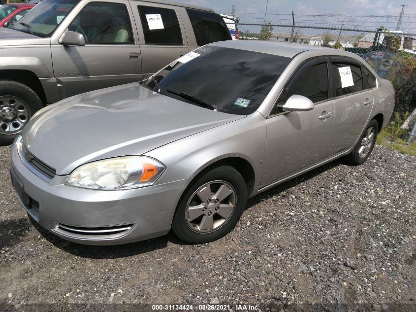 2008 Chevrolet Impala Lt VIN: 2G1WT58K981266114 Lot: 31134424