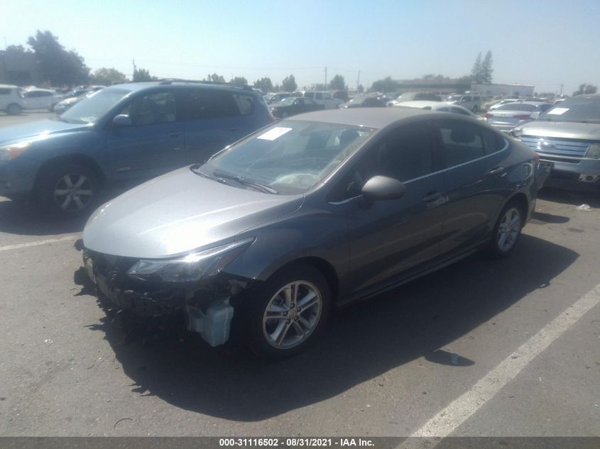 2018 Chevrolet Cruze Lt Auto VIN: 1G1BE5SM8J7174553 Lot: 31116502