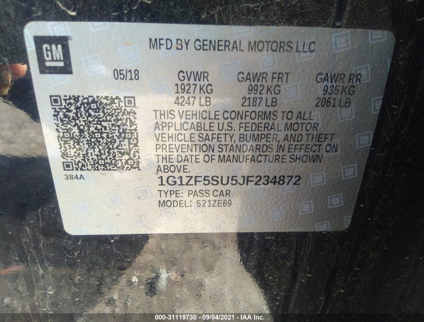 1G1ZF5SU5JF234872