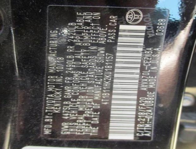 4T1B11HK2KU181157
