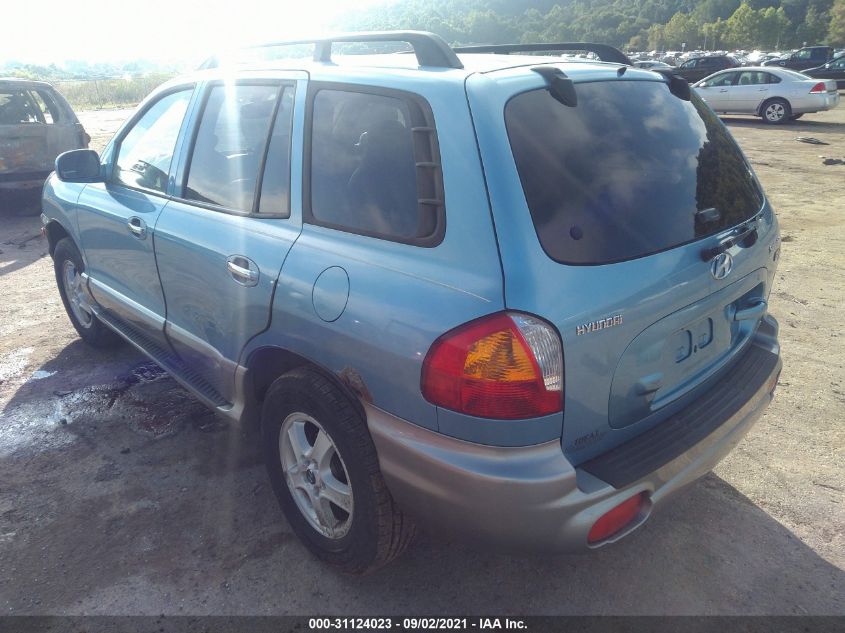 2003 Hyundai Santa Fe Lx/Gls VIN: KM8SC73E03U554941 Lot: 31124023