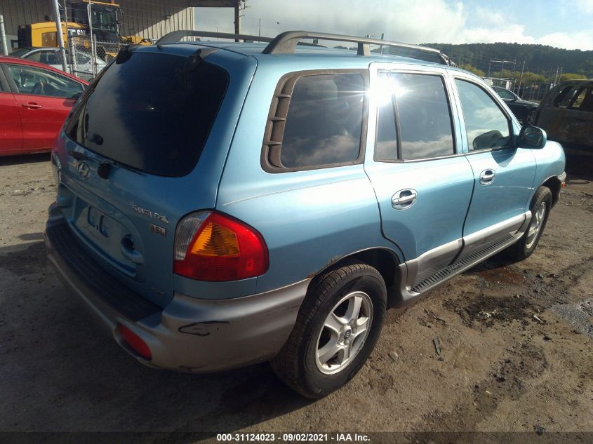 2003 Hyundai Santa Fe Lx/Gls VIN: KM8SC73E03U554941 Lot: 31124023