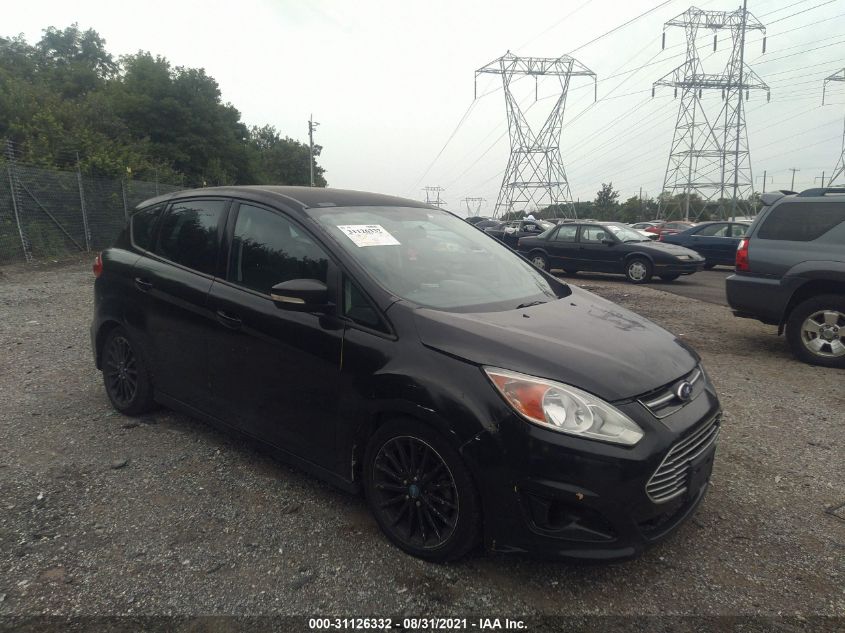 2013 Ford C-Max Hybrid Se VIN: 1FADP5AU3DL528668 Lot: 40687755