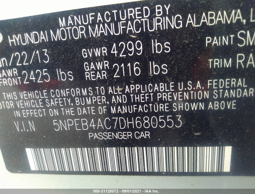 5NPEB4AC7DH680553
