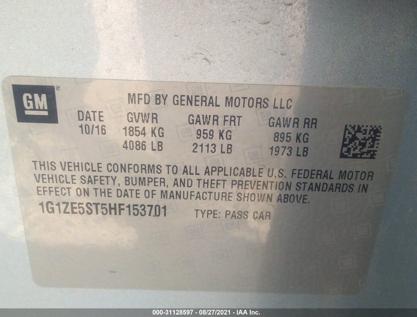 1G1ZE5ST5HF153701