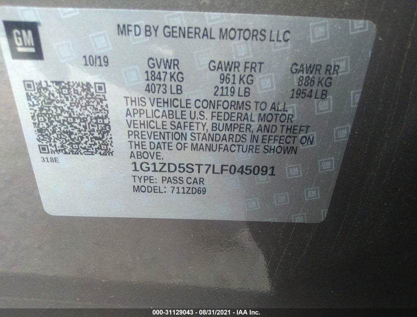 1G1ZD5ST7LF045091