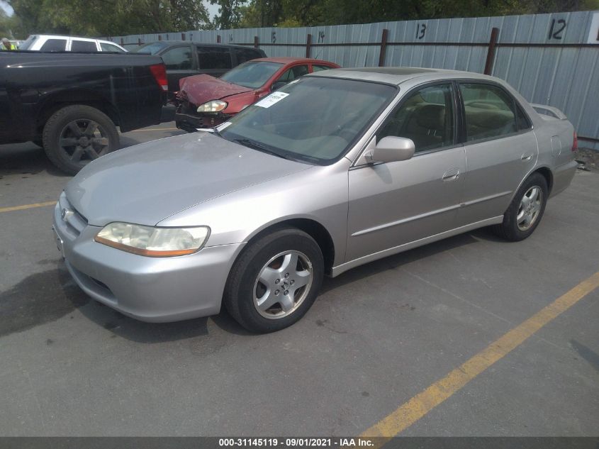 1999 Honda Accord Ex V6 VIN: 1HGCG1651XA067620 Lot: 31145119