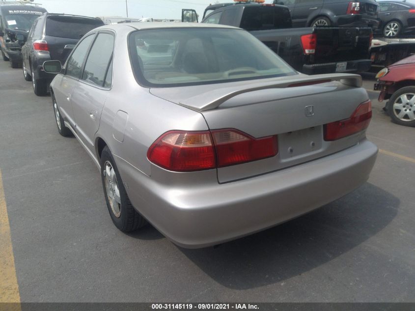 1999 Honda Accord Ex V6 VIN: 1HGCG1651XA067620 Lot: 31145119