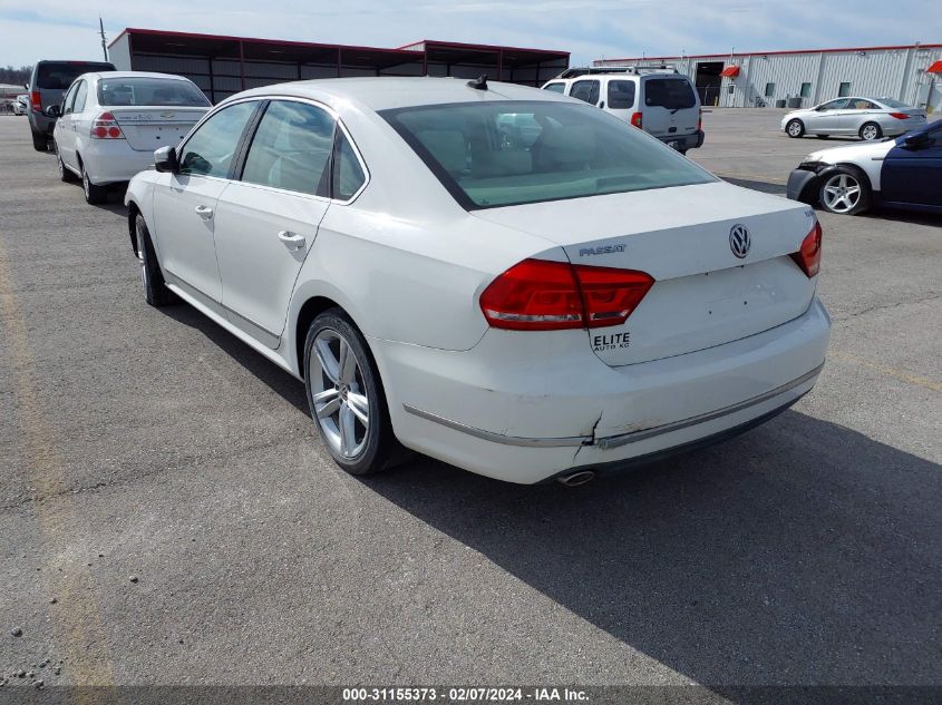 2014 Volkswagen Passat 2.0L Tdi Se VIN: 1VWBN7A3XEC103540 Lot: 31155373