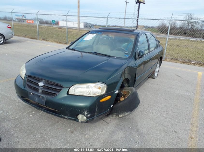 2000 Nissan Maxima Gxe/Gle/Se VIN: JN1CA31A8YT014597 Lot: 31155381