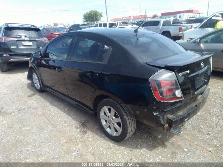 2010 Nissan Sentra 2.0Sr VIN: 3N1AB6AP0AL705305 Lot: 31138858