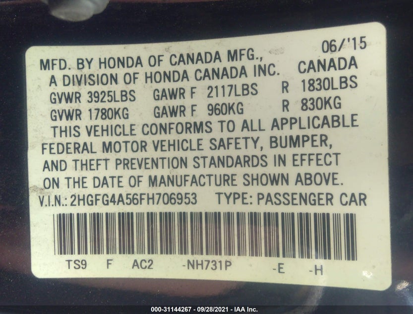 2HGFG4A56FH706953