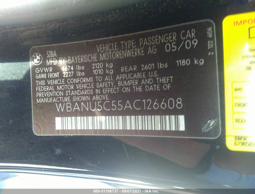 WBANU5C55AC126608