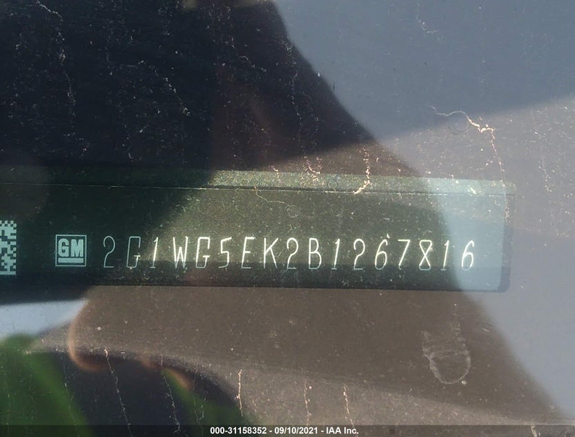2G1WG5EK2B1267816