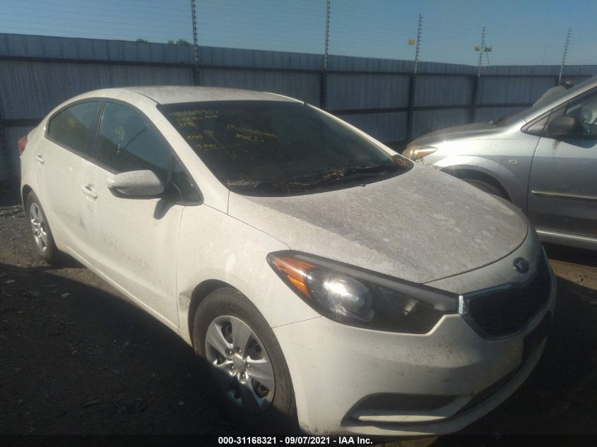 2016 Kia Forte Lx VIN: KNAFK4A69G5572192 Lot: 31168321