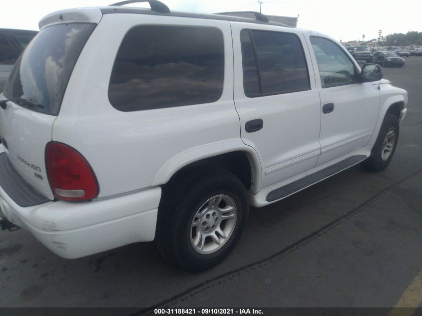 2003 Dodge Durango Slt Plus VIN: 1D4HS58N03F540608 Lot: 31188421