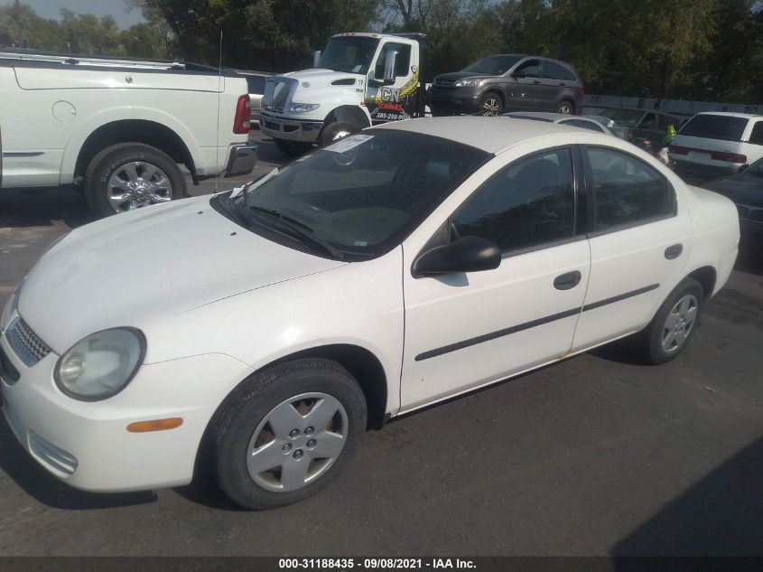 2003 Dodge Neon Se VIN: 1B3ES26C03D190927 Lot: 31188435